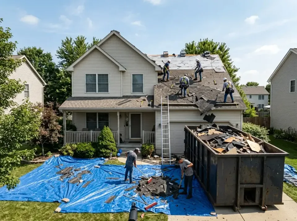 roof-replacement-debris-remova-004 — frequently asked questions, Cheapest Dumpster Rentals in Highland, IN